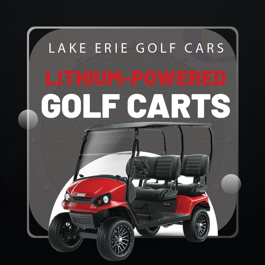 lithium powered golf carts