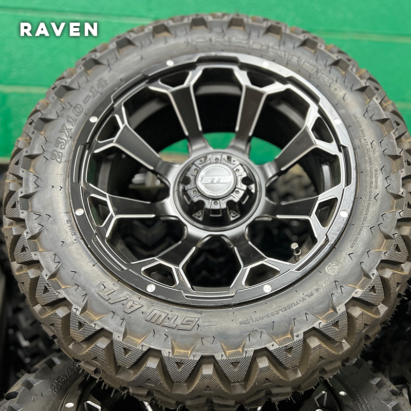 raven golf cart rims