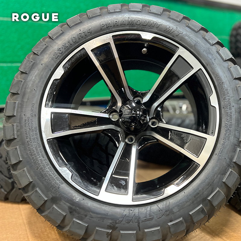 rogue golf cart rims full image