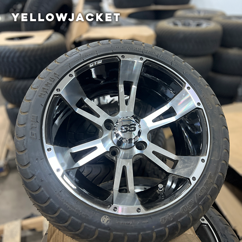 yellowjacket golf cart rims for sale